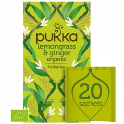 Pukka Lemongrass & Ginger Bio 20 Saszetek 1 Szt